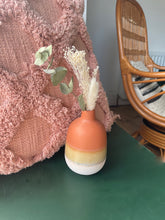 Load image into Gallery viewer, Ombré Glaze Brown Mini Vase