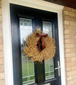 Linum Wreath