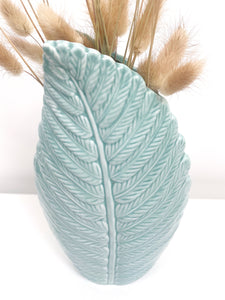 Green Leaf Vase