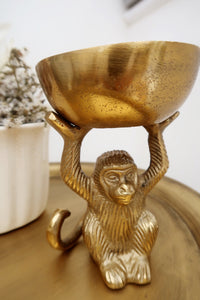 Monkey Bowl Ornament