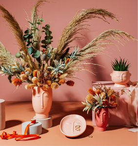Face Dish Pink