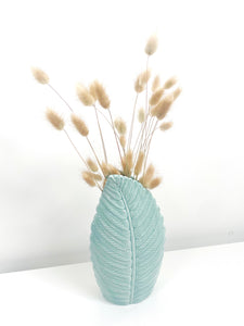 Green Leaf Vase
