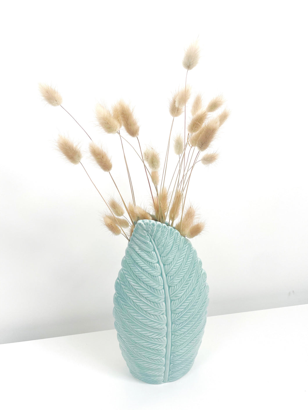 Green Leaf Vase
